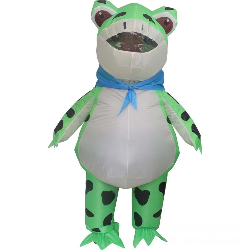 Halloween frog inflatable clothes toad Essence Festival Funny cosplay ...