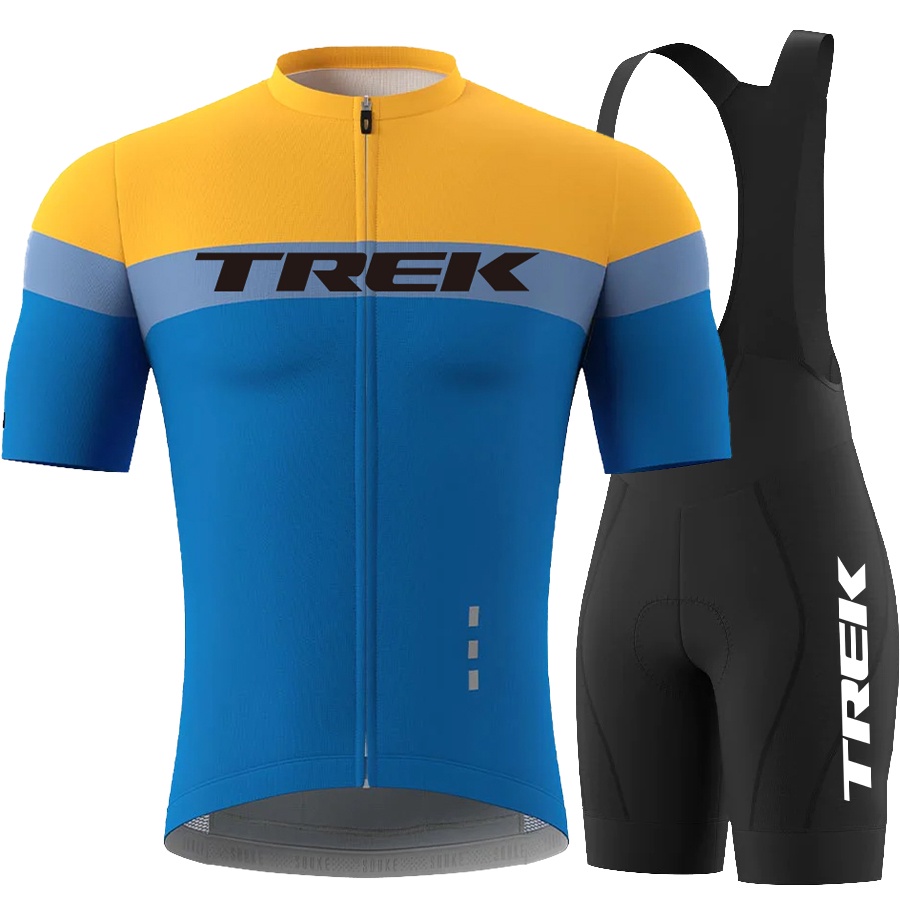 Men's Cycling Clothing 2023 Mallot Man Summer TREK Road Bike Uniform