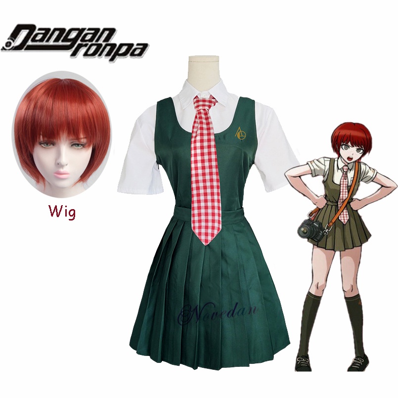 Super Dangan Ronpa 2 Danganronpa Mahiru Koizumi Cosplay School Uniform ...