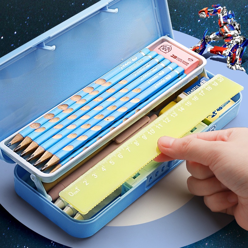 Disney Pencil Case Princess Aisha Pencil Box School Stationery Box ...