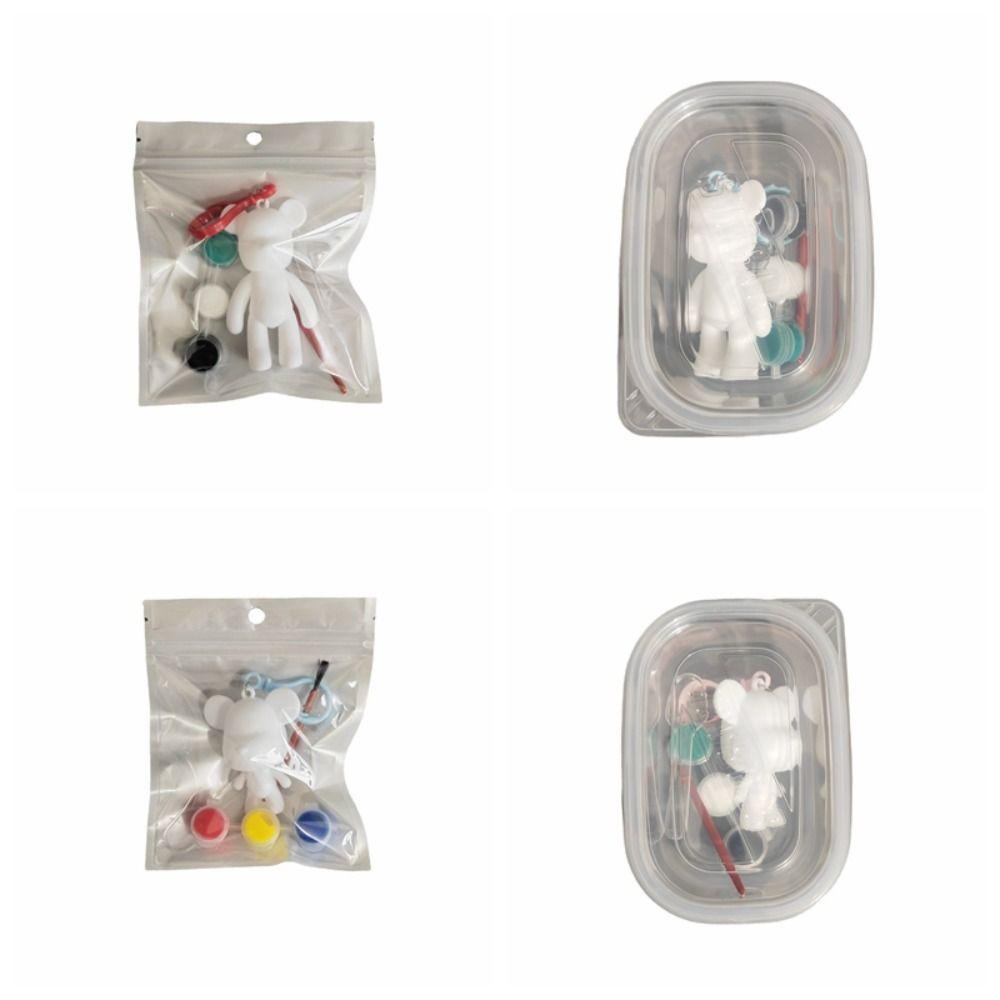 DARON Animal Handmade Set, Paint Material Pack Colored Bear Pigment ...
