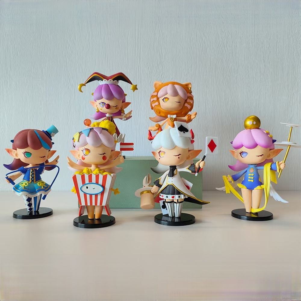 New little demon amusement park series blind box circus actors perform ...