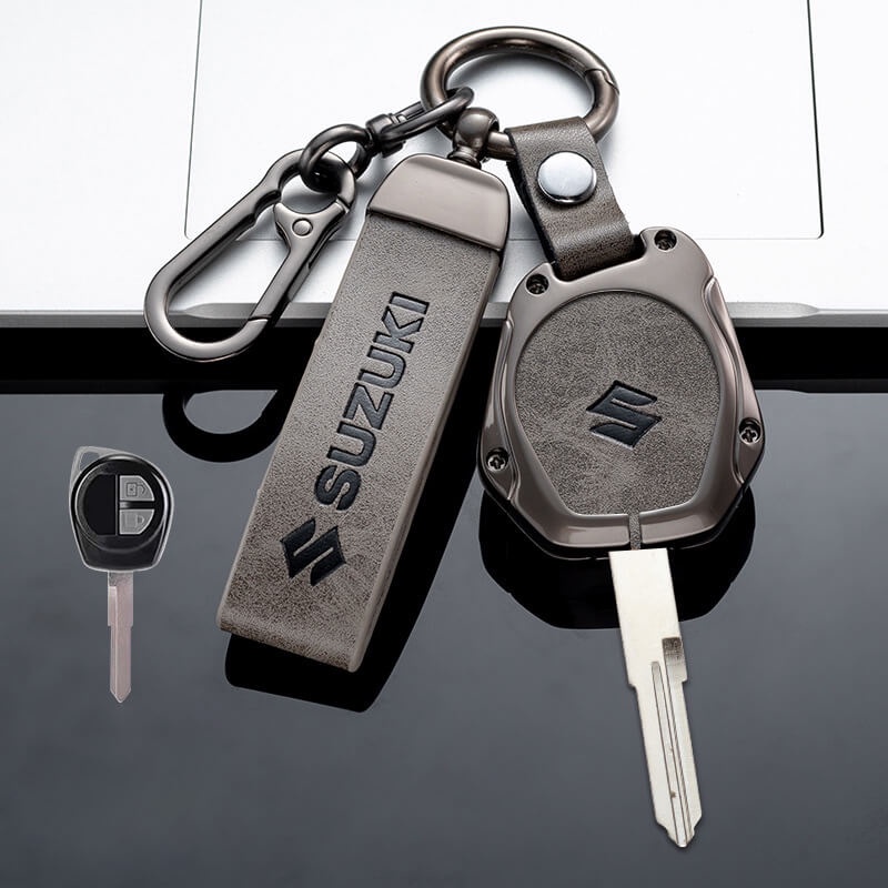 For Suzuki Spresso Celerio Swift SX4 Grand Vitara Alto Metal+Leather