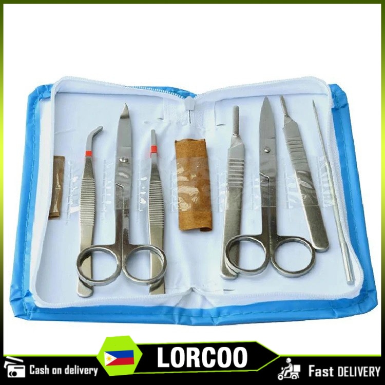 7Pcs Dissection Kit Dissecting Anatomy Biology Students Scalpel