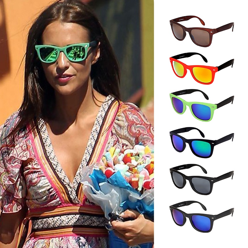 Foldable Sunglasses with Box Vintage Classic Sun Glasses Men Women