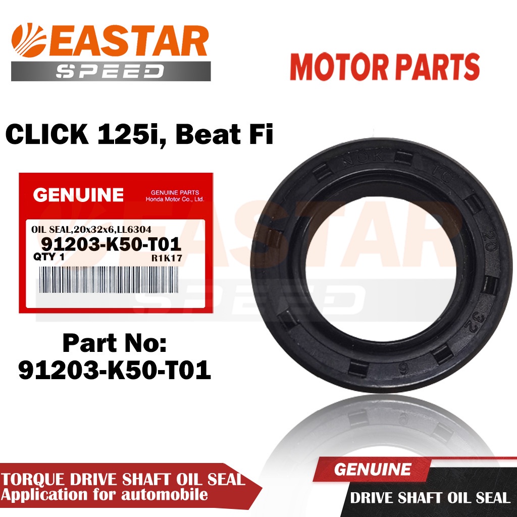 OIL SEAL (Torque drive shaft) VARIO150/CLICK 125i,150i, Beat Fi/Anc 110/SH125/ZOOMER 110(91203