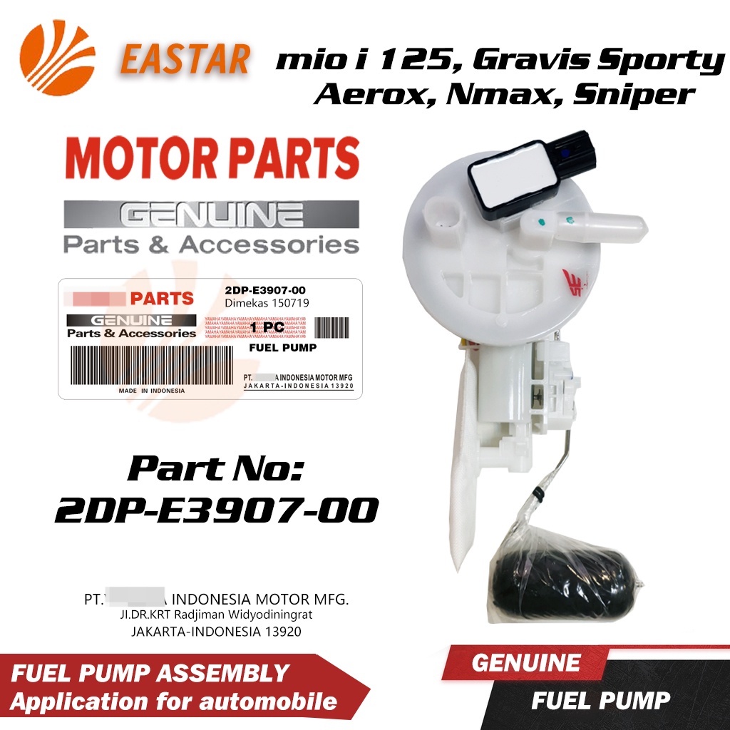 Fuel Pump Assembly 2DP Mio i 125, Gravis,, Sporty Aerox, Nmax, Sniper