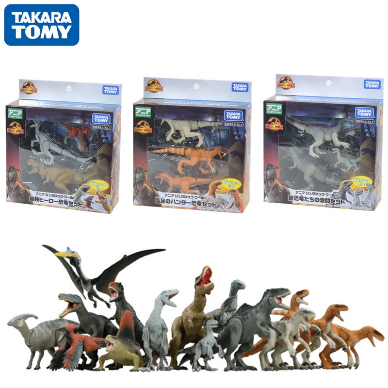 Takara Tomy Ania Jurassic World Dinosaur Set In The Biosyn Valley (animal Figure) I.42129950