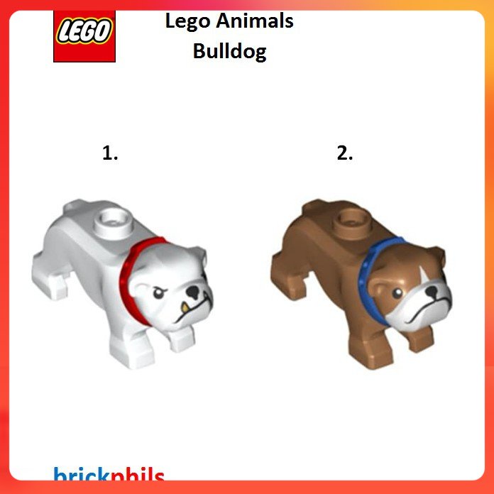 Lego best sale bulldog instructions