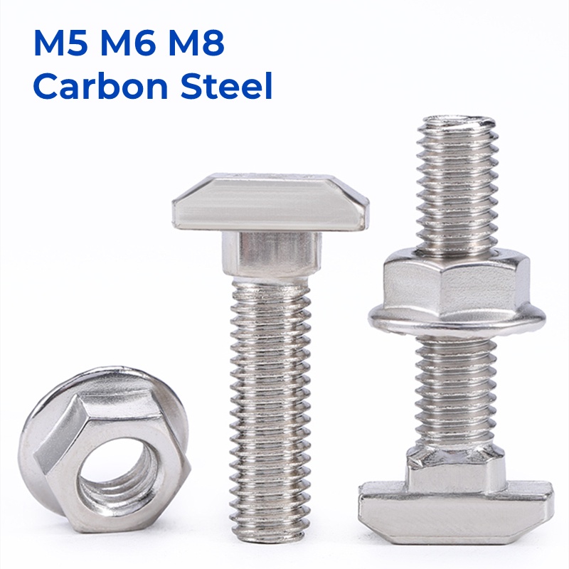 T Hammer Head T Bolt Aluminum Connector T head bolts Screws for 20/30