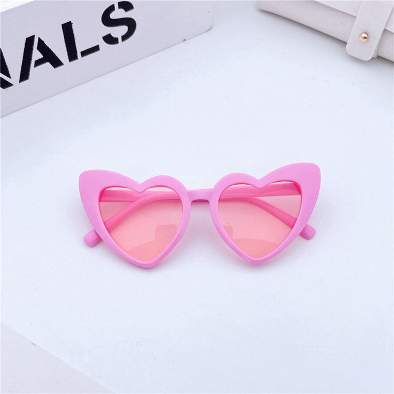 Relifebb Girl Sunglasses Heart-shaped Glasses Children Fashion Mirror  Sunglasses