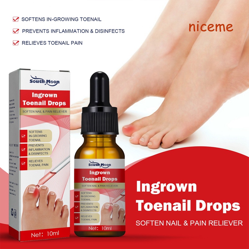 niceme 10ml Ingrowth Toenail Correction Treatment Oil, Ingrown Toenail