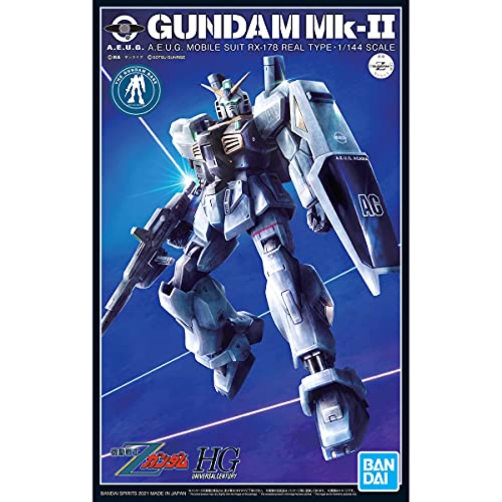 BANDAI HG 1/144 Gundam Base Limited Gundam Mk-II (21st Century Real Type Ver.) Import Giappone
