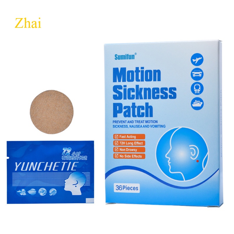36Patches Scopolamine Patch Motion Sickness Patch Anti Motion&Nausea