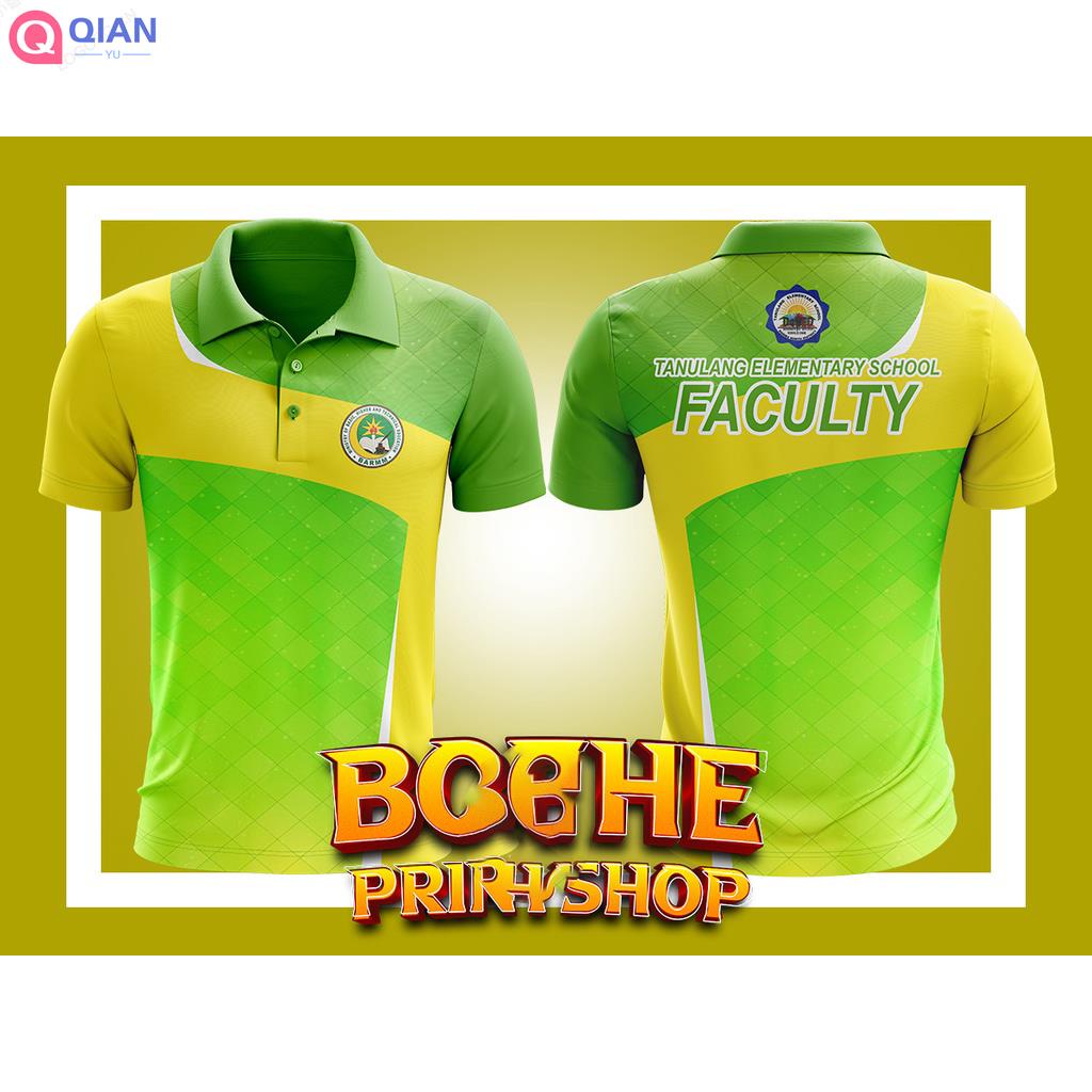 Green yellow polo on sale shirt