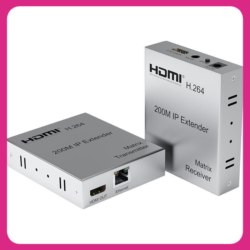 200M HDMI Extender over IP Cat6 HDMI Matrix Extender Support