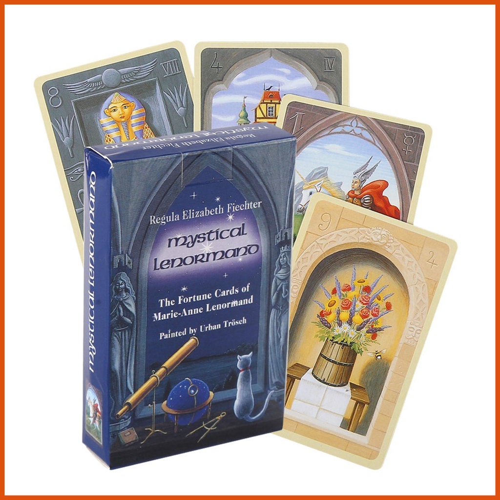 Tarot Cards Mystical Lenormand Psychological Oracle Deck Prophecys