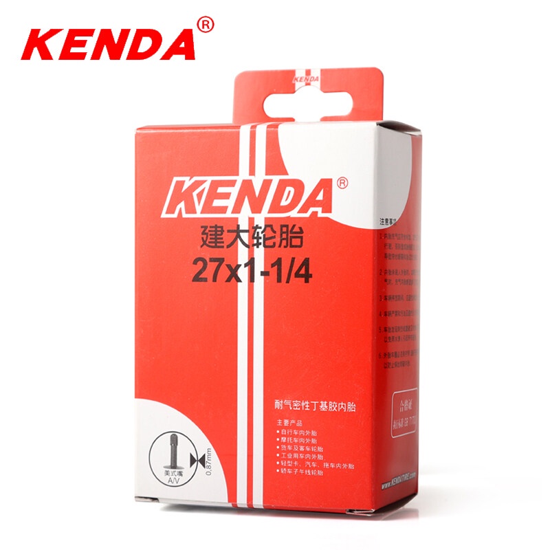 KENDA inner tube 27 inch 27x1 1 4 mountain bike tubes Schrader bicycle inner tube 27er tire chambre air Shopee Philippines