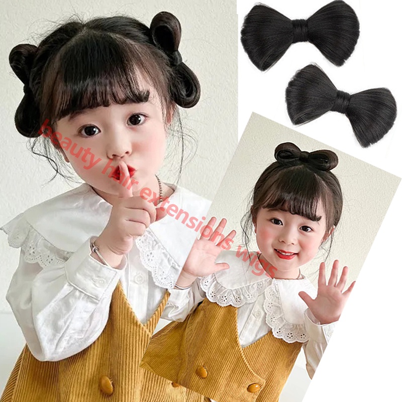 Cute Kids' Hair Accessories Wig Extension Accessories Y2K Headwear ...