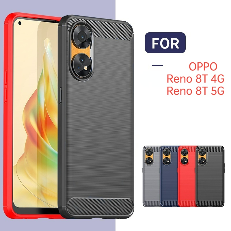 Casing For OPPO Reno 8T 4G 2023 Reno8T 5G Phone Case Shockproof Soft ...