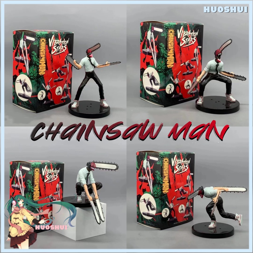 Anime Chainsaw Man Chainsaw Demon Denji Pochita PVC Action Figure Model ...