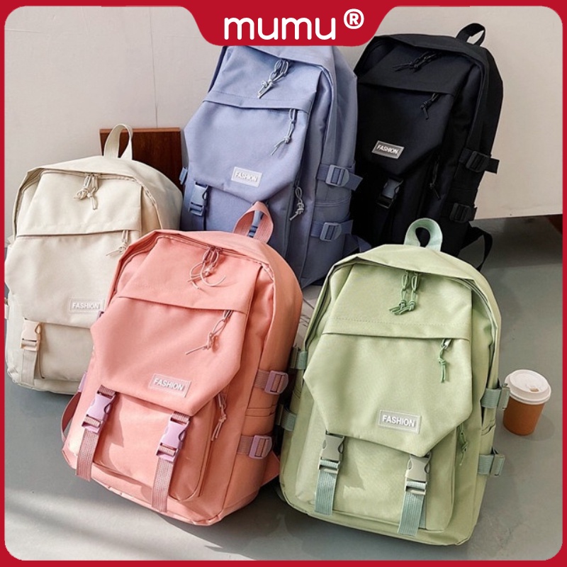 Mumu 6008 Casual Backpack Japanese Style Travel Backpack Student