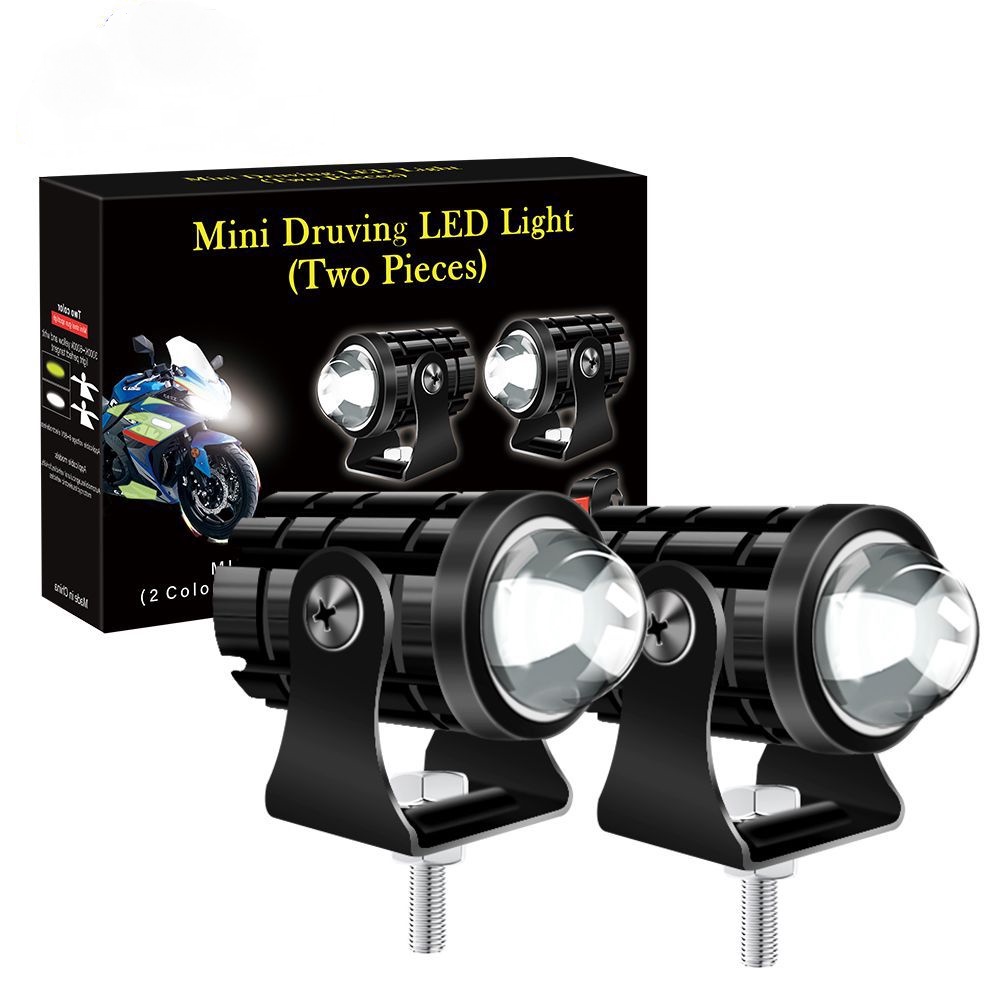 Motorcycle Headlight High/Low Light Switching LED Bulb H6 BA20D H4 Mini ...