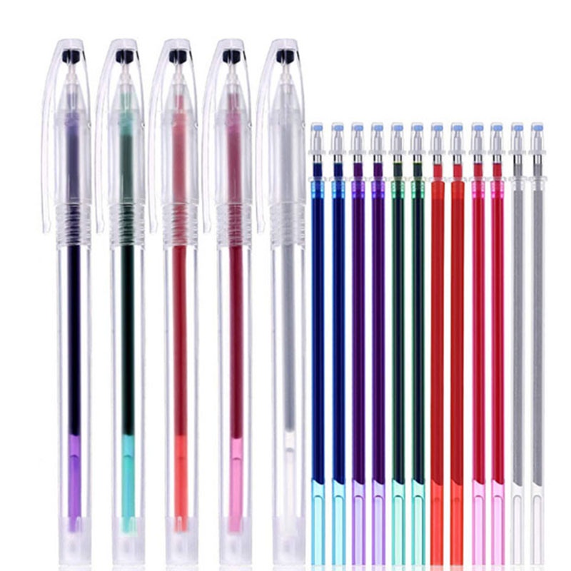 10Pcs Ink Disappearing Fabric Marker Pen Colored Water Erasable Pen For ...