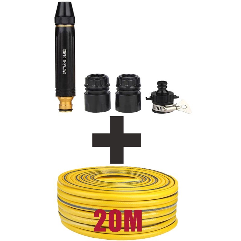 Pecham Water Jet Car Wash Gun High Pressure Spray Watering Hose Nozzle