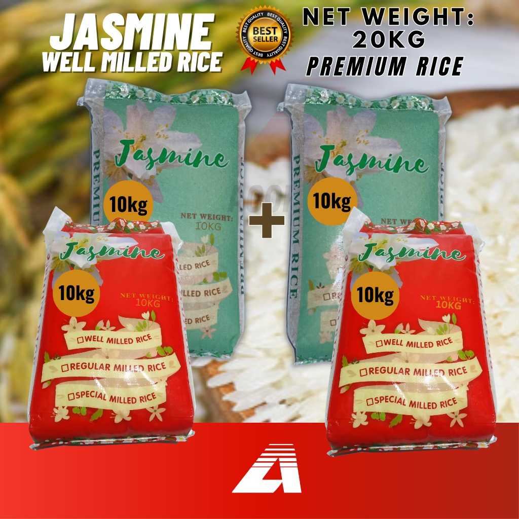 AP Jasmine Premium Rice Bagong Ani Well Milled from Isabela 20kg