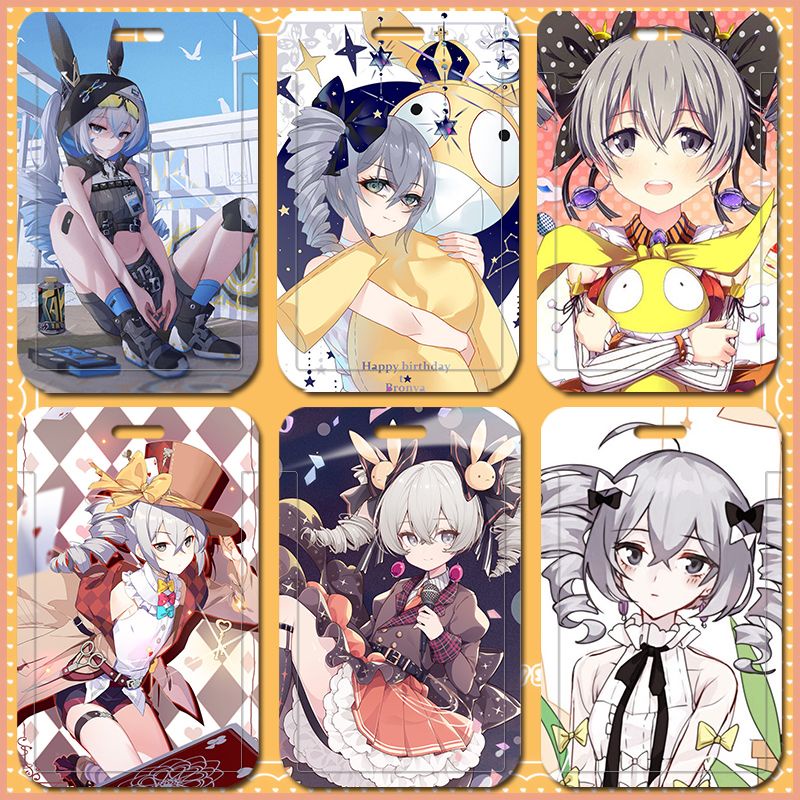 Anime Cartoon Honkai Star Rail Bronya Zaychik DIY Name Tags Student ...