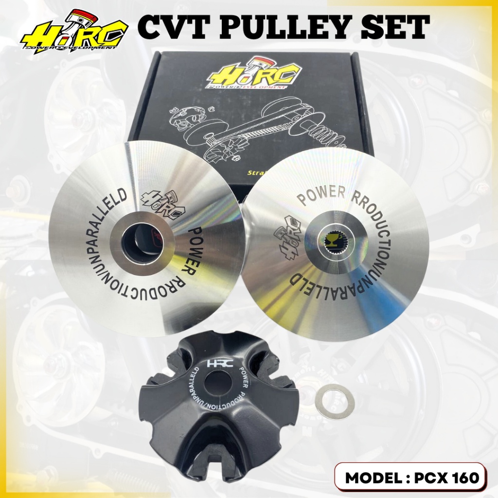 HIRC PULLEY SET NMAX PCX150 PCX160 BEAT CLICK125/150/MIO.MIO 125.ADV150