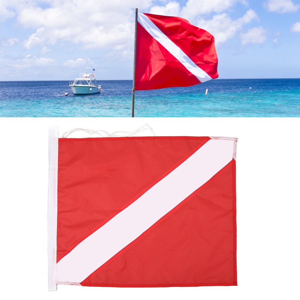 [WMA] Dive Flag For International Scuba Diving Freediving Diver Down ...