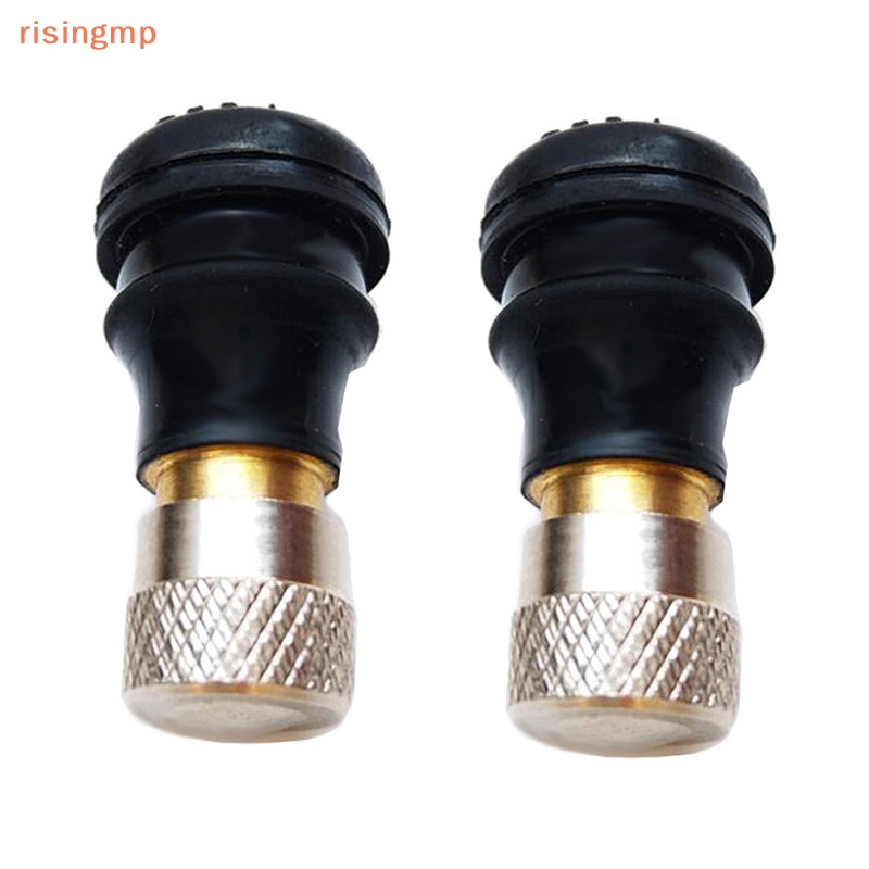 Acouto Electric Scooter Tubeless Tire Vacuum Valve - 10pcs 2cm Long Rubber Valve Stems For M365 Pro