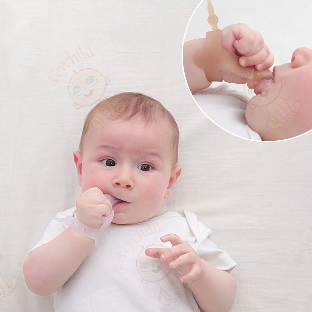 Keychild Thumb Sucking Guard for Kids Silicone Finger Teether Baby ...