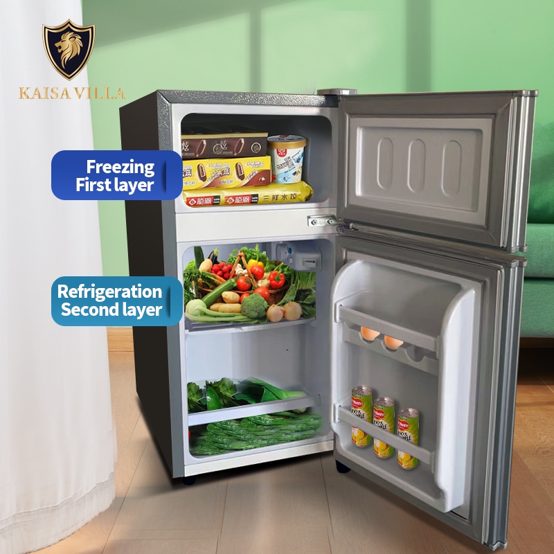 Kaisa Villa mini refrigerator with freezer 48L refrigerator mini