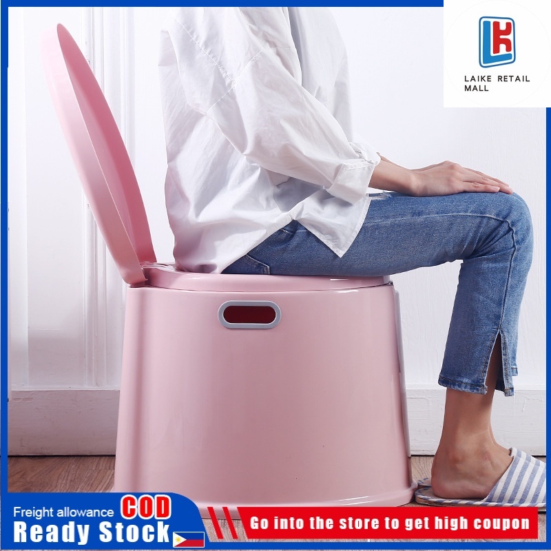 Elderly toilet portable toilet seat pregnant women movable toilet Convenient Folding Toilet Seat