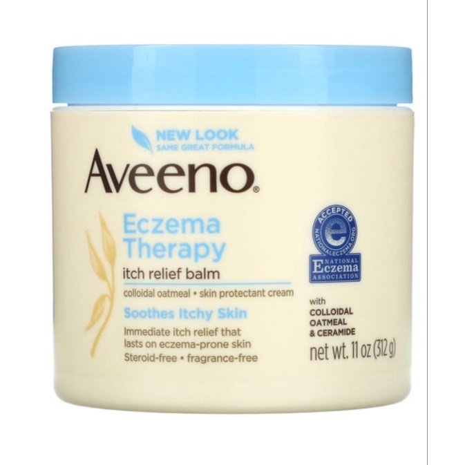 Aveeno Eczema Therapy Itch Relief Balm, Fragrance Free, 11 oz (312 g) Shopee Philippines