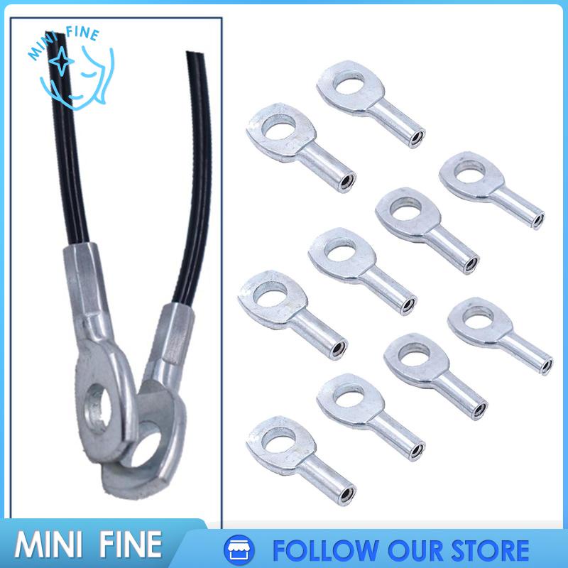 [ 10 Pieces Steel Wire Rope Eyelets Replacement Heavy Duty Attachments ...
