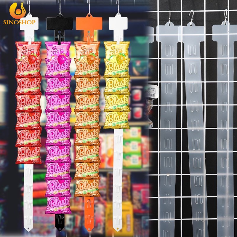 Foldable Portable Snack Hanging Strip Hook Supermarket Snack Hanger
