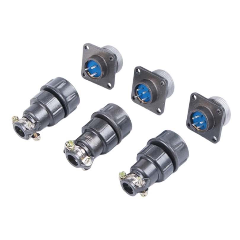 1 Piece CX16 3pin 4pin 5pin Black Aviation Connector, Metal Screw ...