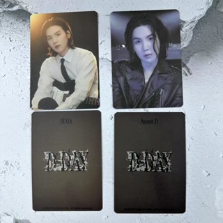 2-3pcs Set Suga Solo Album D-day Photocards Agust D Lomo Cards Bt-s 