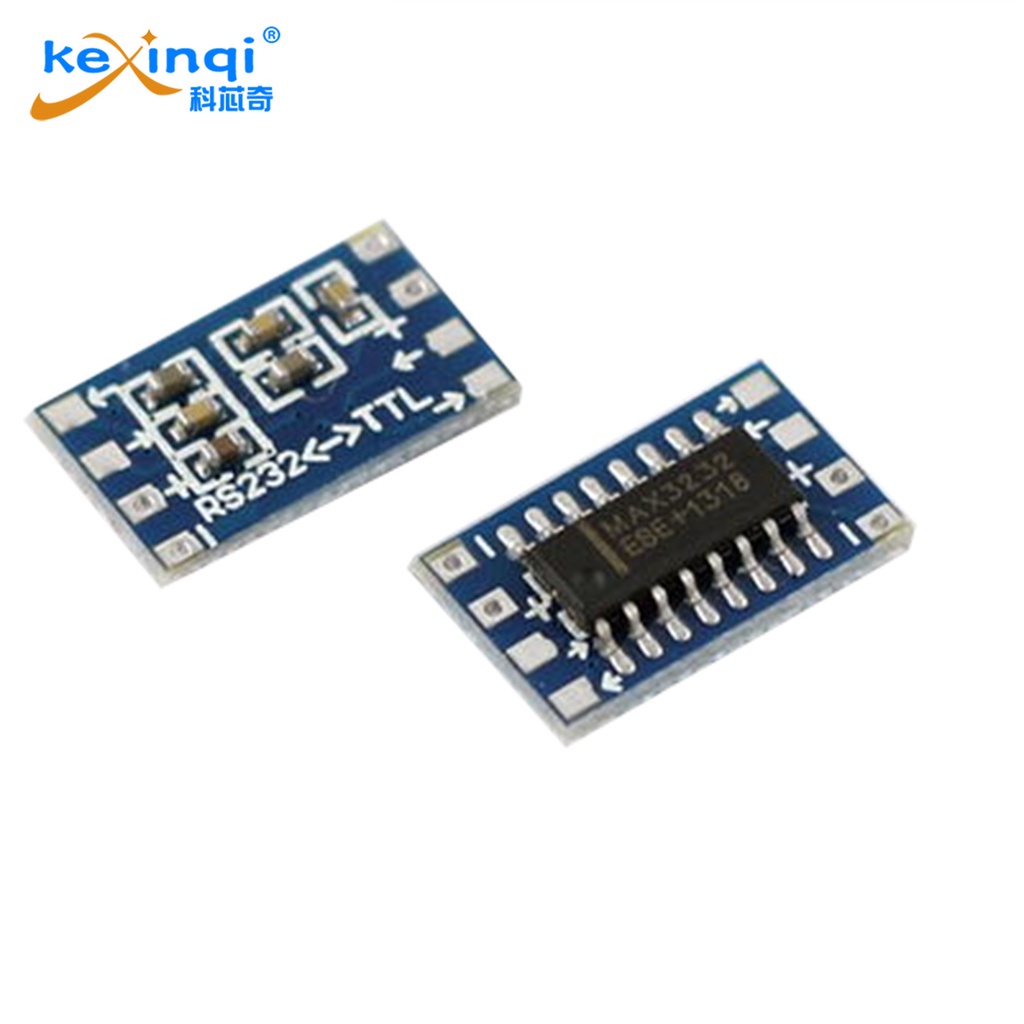 Mini MAX3232 RS232 to TTL Serial Port Leavel Converter Brush Module ...