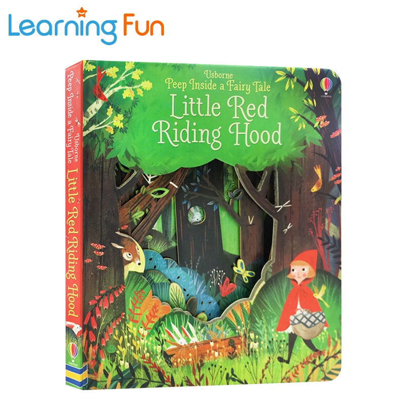 Usborne Peep Inside A Fairy Tale Little Red Riding Hood Education ...