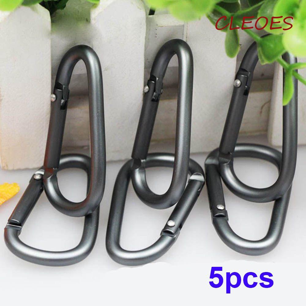 CLEOES Snap Hook Outdoor Aluminum Alloy Backpack Keyring Camping ...