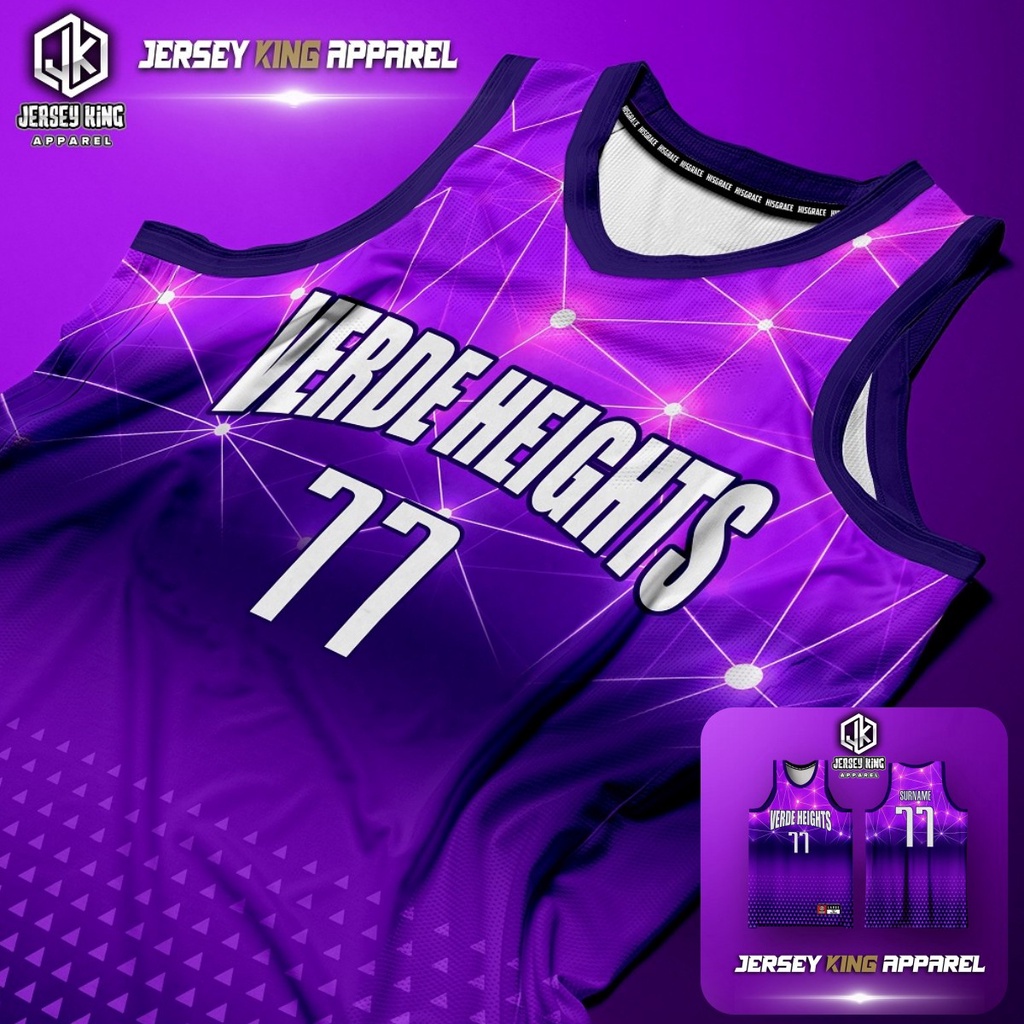 Basketball teams best sale with purple jerseys