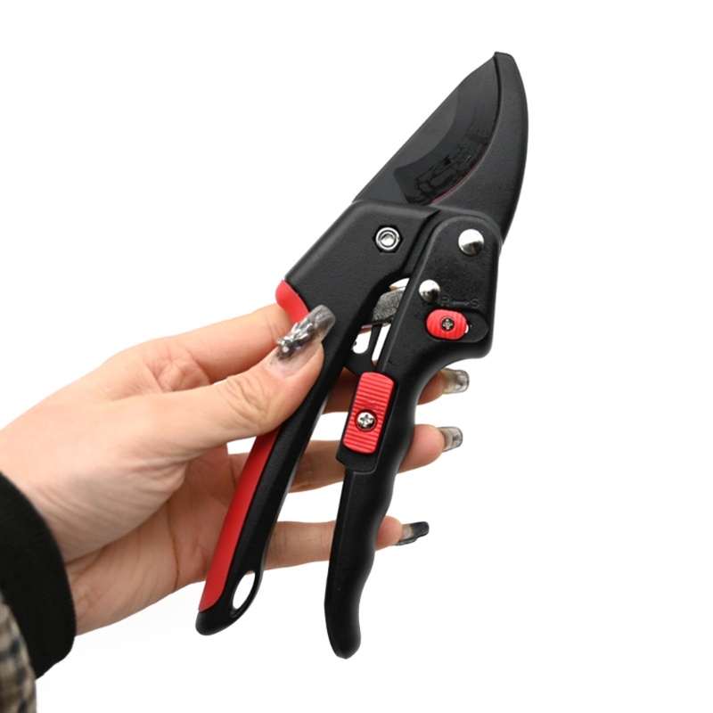 PCF* Ratchet Plant Trim Horticulture Hand Shear Orchard Pruning Pruner ...