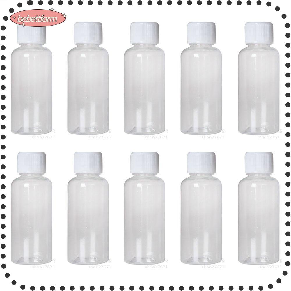 LUCKY 10 Pcs 2 Oz Small Bottles Freezable 60ml with Caps Wellness Juice ...