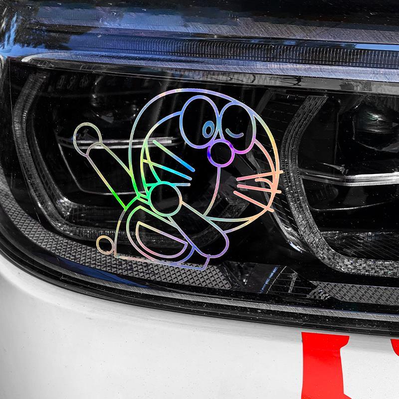 Doraemon Car Sticker Doraemon Cute Cartoon Anime Body Scratch Cover