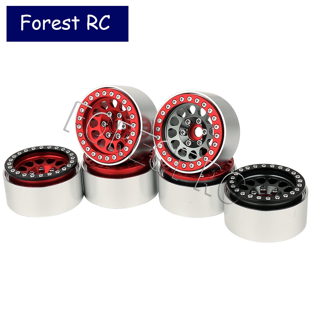 Maniglie Porta In Alluminio Per Traxxas TRX4 E TRX6 - Team GPM Rosso/Nero (1/10)
